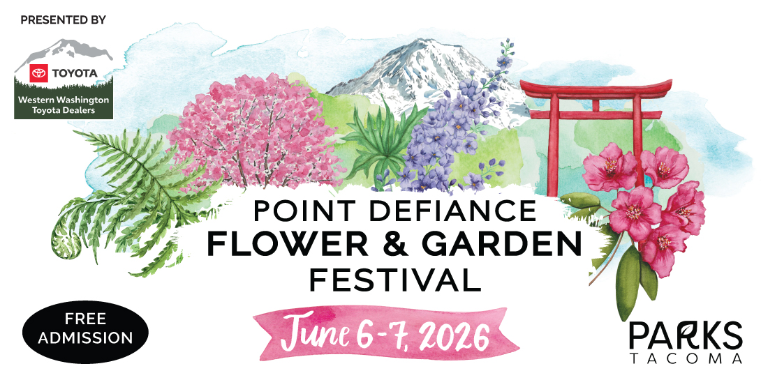 Point Defiance Blumen- und Gartenfestival, 6.-7. Juni 2026