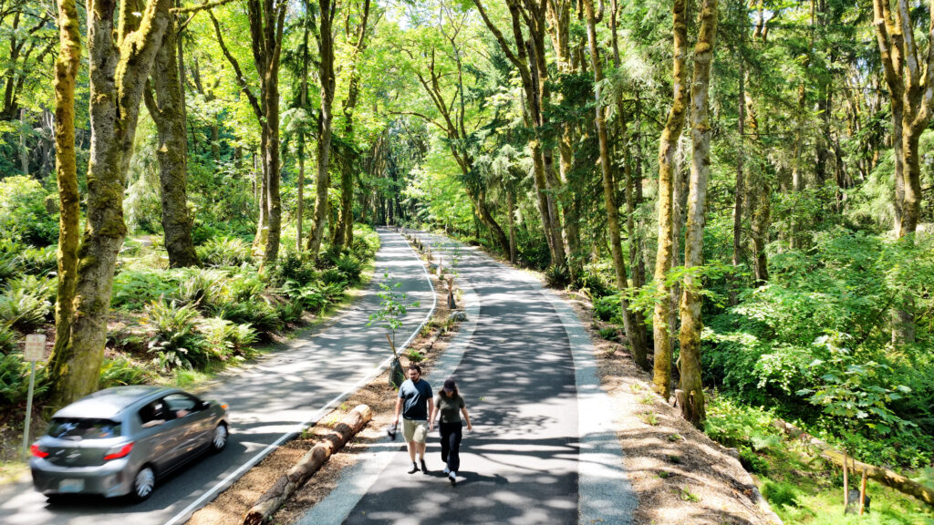 New paved trail designed to improve safety and connectivity in Point Defiance Park is open